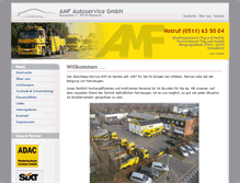 Tablet Screenshot of amfautoservice.com